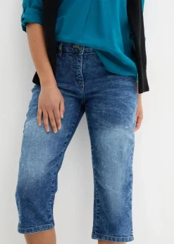 Straight Jeans, Mid Waist, Stretch|bonprix Outlet