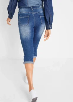 Straight Jeans Mid Waist, cropped|bonprix