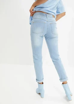 Straight Jeans Mid Waist, Stretch|bonprix Clearance