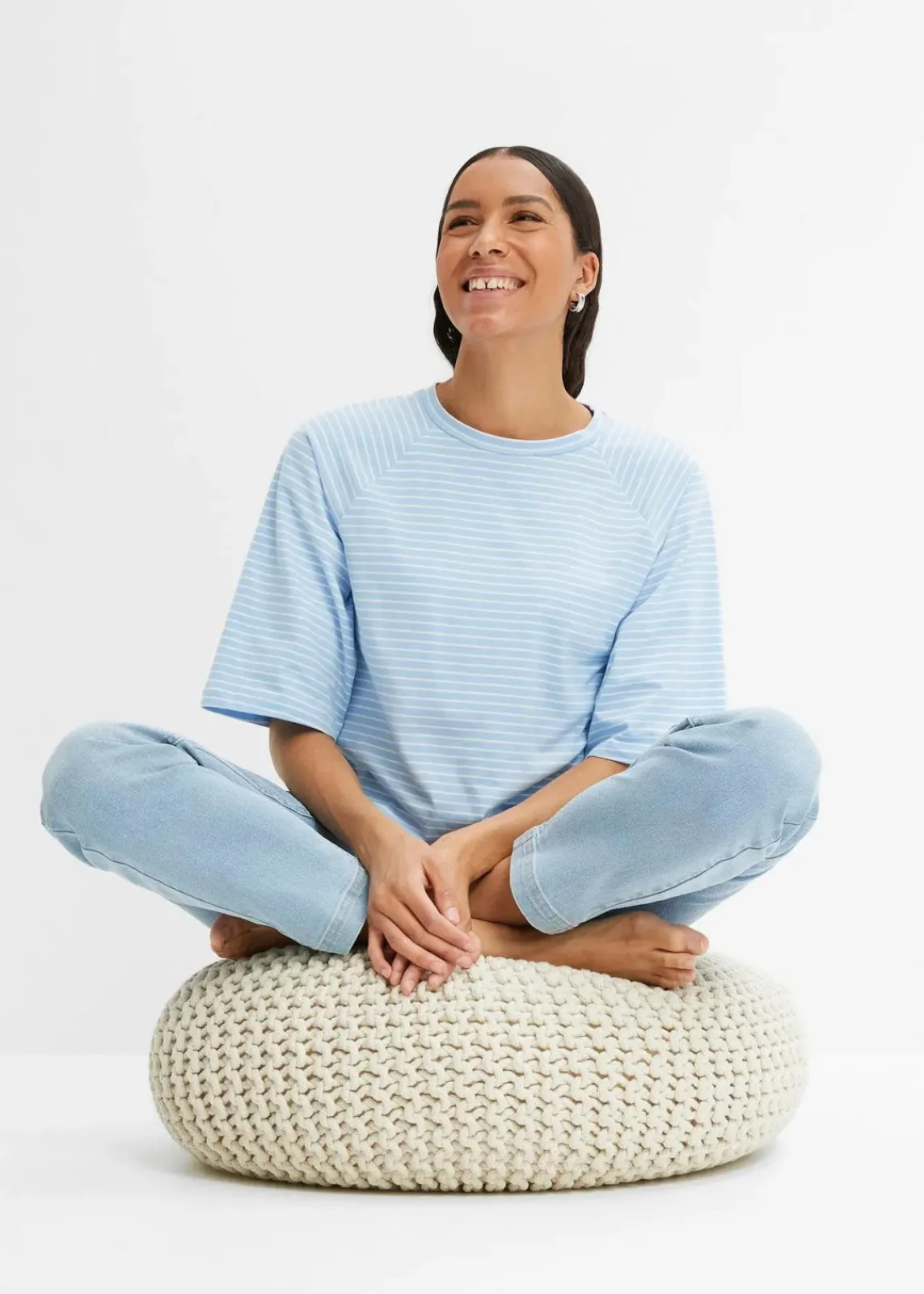 Straight Jeans Mid Waist, Stretch|bonprix Clearance