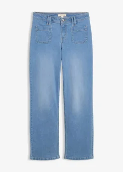 Straight-Jeans Mid Waist|bonprix