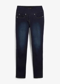Straight-Jeans Mid Waist, Super Stretch mit Bequembund|bonprix Outlet