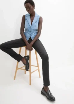 Straight-Jeans Mid Waist, Super Stretch mit Bequembund|bonprix New