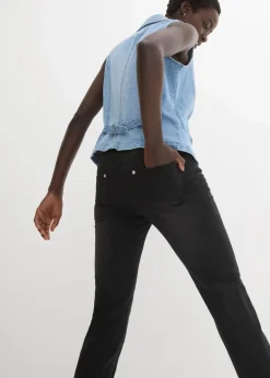 Straight-Jeans Mid Waist, Super Stretch mit Bequembund|bonprix New