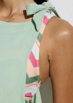 Strandjumpsuit aus luftigem Musselin|bonprix Best