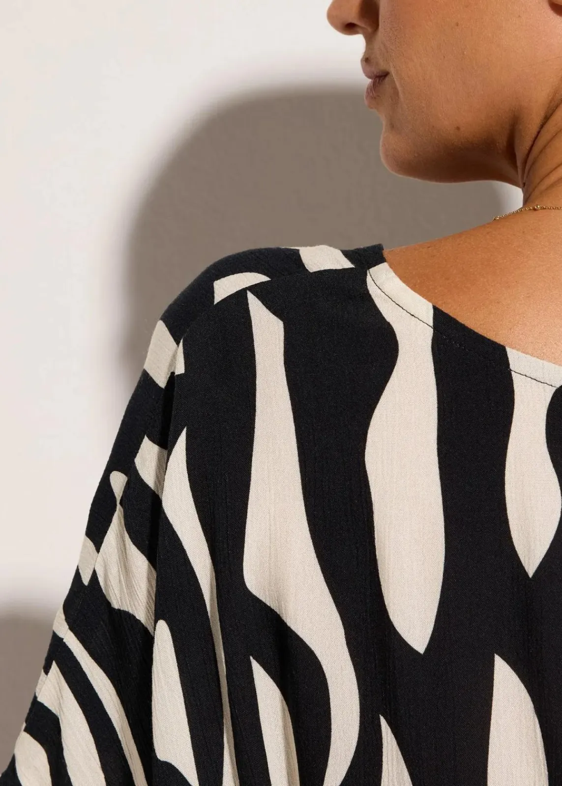 Strandkleid aus fließender Viskose|bonprix Discount