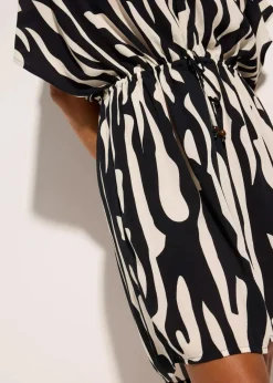 Strandkleid aus fließender Viskose|bonprix Discount