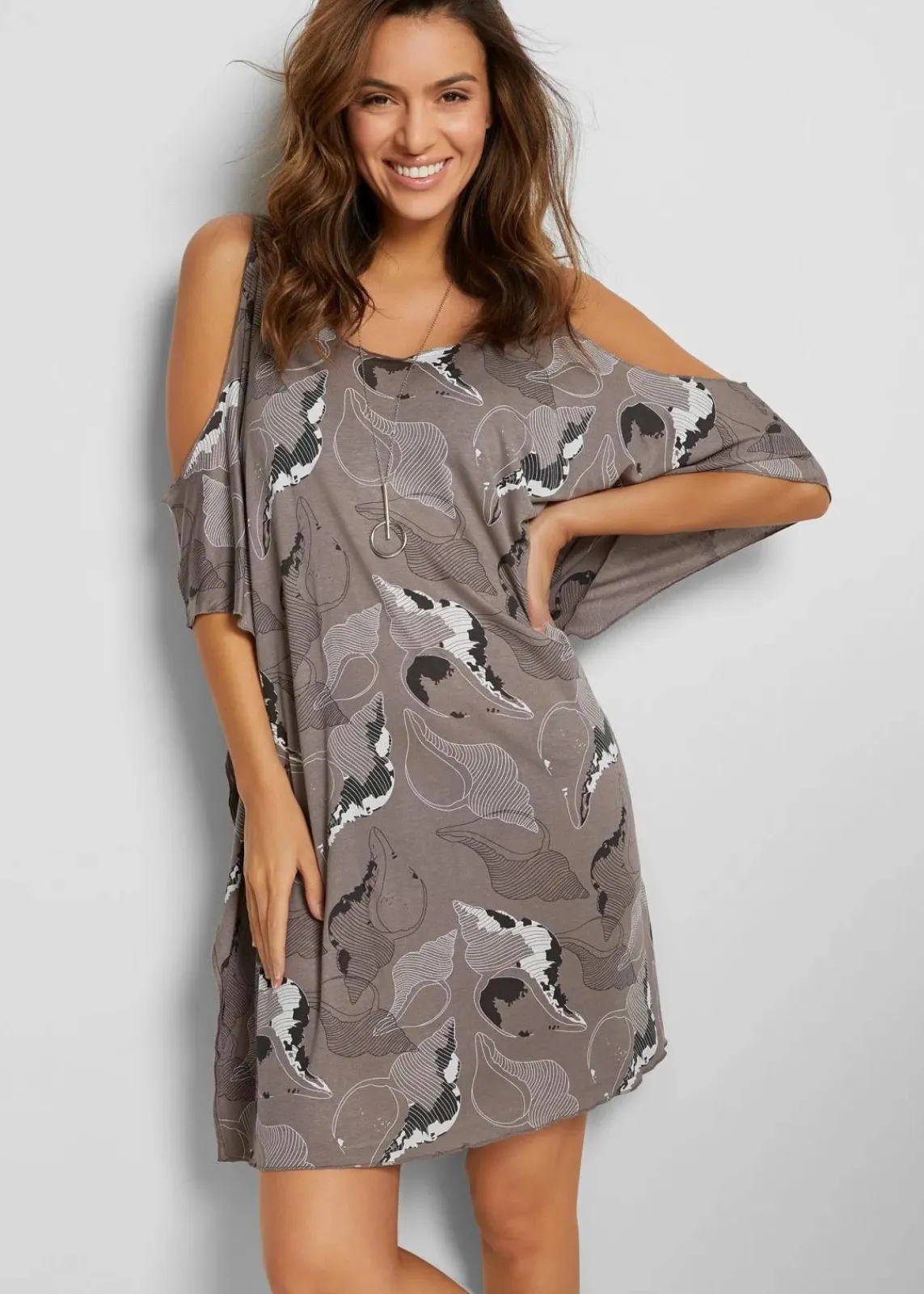 Strandkleid aus softer Viskose|bonprix Online