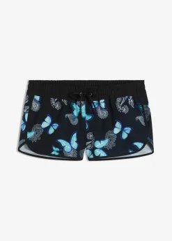 bonprix Mix & Match|Strandmode|Strandshorts schwarz / blau
