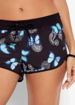 bonprix Mix & Match|Strandmode|Strandshorts schwarz / blau