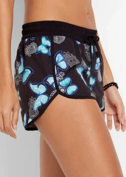 bonprix Mix & Match|Strandmode|Strandshorts schwarz / blau