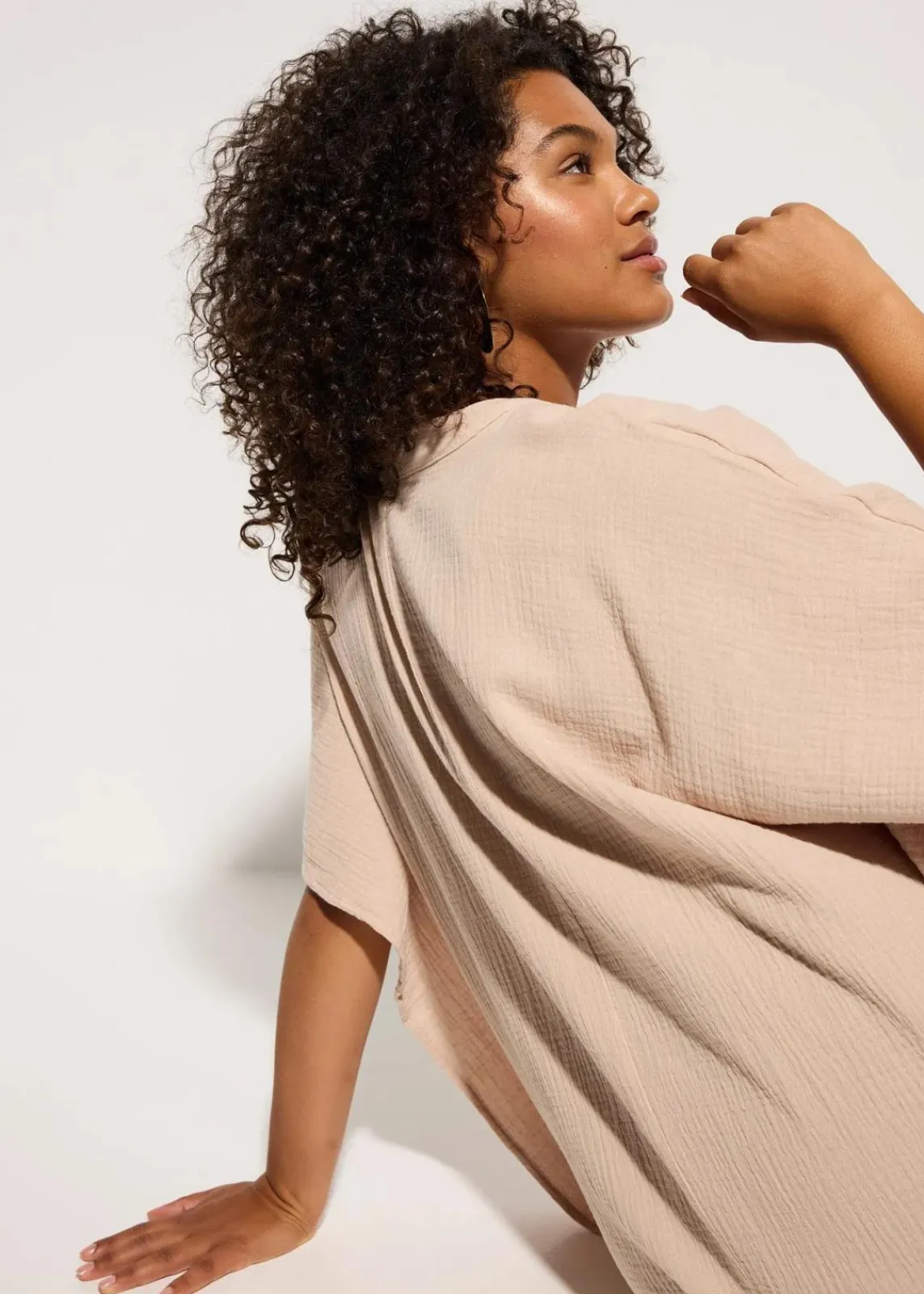 Strandtunika aus luftigem Musselin|bonprix Discount