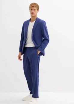 bonprix Große Größen|Anzüge & Sakkos|Stretch-Anzugsakko, Regular Fit mitternachtsblau