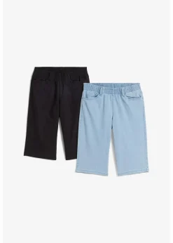 Stretch-Bermuda (2er Pack)|bonprix Clearance