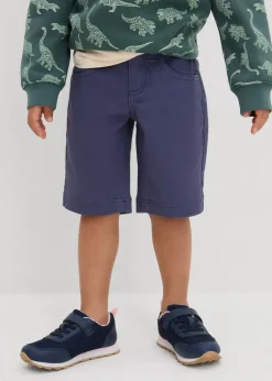 bonprix Jungen 2-8 Jahre·Shorts|Stretch-Bermuda, Regular Fit indigo