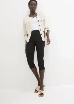 Stretchcapri mit Schlupfbund|bonprix Sale
