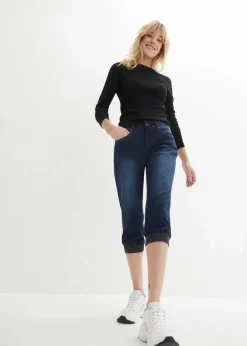 Stretch-Capri-Jeans|bonprix New