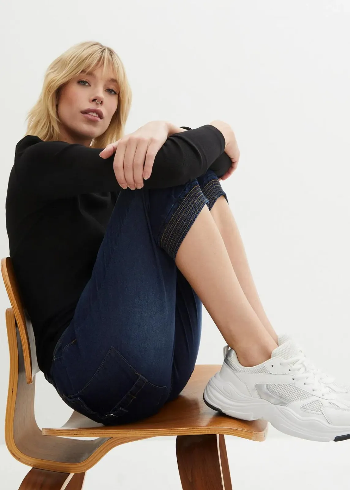 Stretch-Capri-Jeans|bonprix New