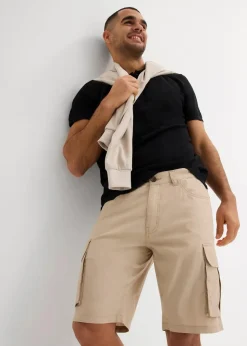 Stretch-Cargo-Bermuda, Regular Fit|bonprix Best