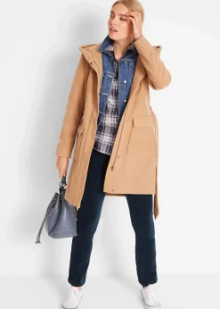 bonprix Hosen|Bekleidung·Kleider|Stretch-Cordhose, Straight dunkelblau