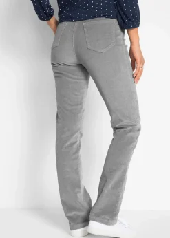 Stretch-Cordhose, Straight|bonprix Outlet