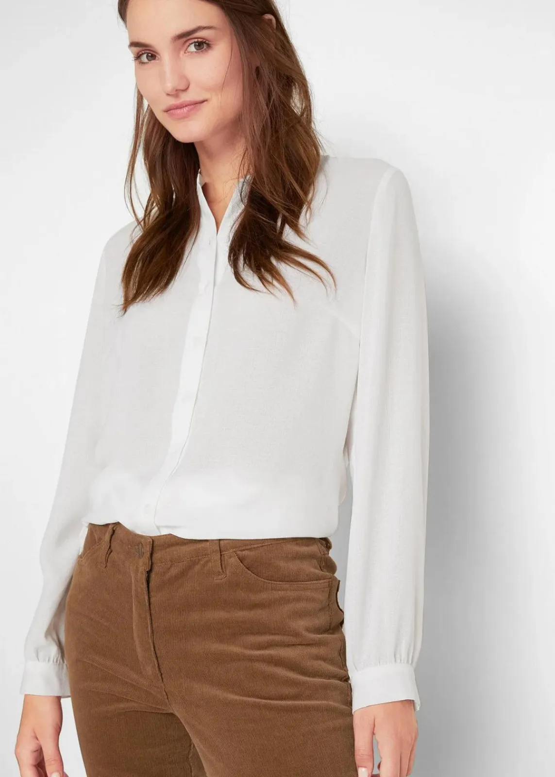 bonprix Hosen|Bekleidung·Kleider|Stretch-Cordhose, Straight cognac braun