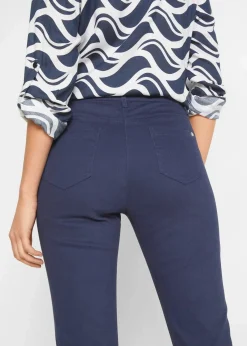 bonprix Hosen|Bekleidung·Kleider|7/8-Stretchhose dunkelblau