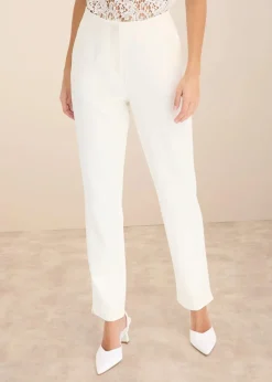 bonprix Bekleidung·Kleider|Hosen|Stretch-Hose wollweiß