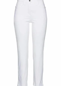 bonprix Bekleidung·Kleider|Hosen|7/8-Stretchhose weiß
