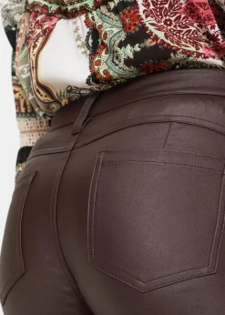 bonprix Bekleidung·Kleider|Hosen|Stretch-Hose aus Viskose-Mix braun