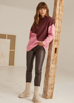 bonprix Bekleidung·Kleider|Hosen|Stretch-Hose aus Viskose-Mix braun