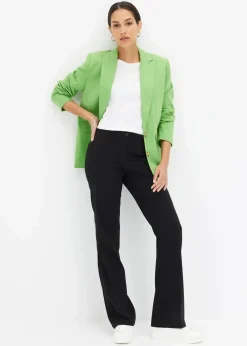 bonprix Bekleidung·Kleider|Hosen|Stretch-Hose, Bootcut schwarz