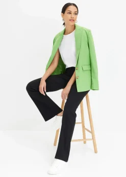 bonprix Bekleidung·Kleider|Hosen|Stretch-Hose, Bootcut schwarz