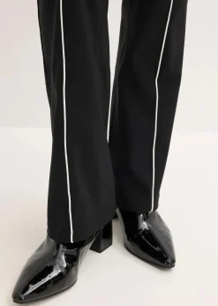 Stretch-Hose flared aus Bengalin|bonprix New