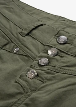 Stretch-Hose mit Crash-Effekt|bonprix Hot