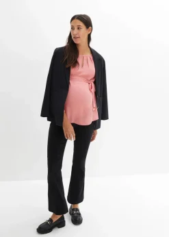 bonprix Bekleidung·Kleider|Stretch-Hose mit Viskose schwarz