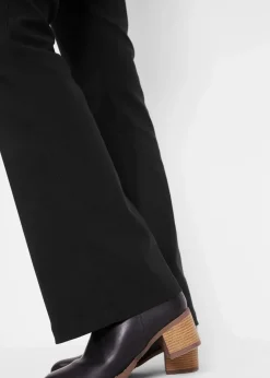 bonprix Bekleidung·Kleider|Stretch-Hose mit Viskose schwarz