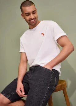 bonprix Große Größen|Shorts|Stretch-Jeans-Bermuda, Relaxed Fit schwarz denim