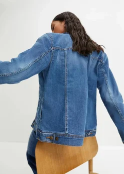 Stretch-Jeansjacke, Basic|bonprix Best
