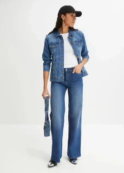 Stretch-Jeansjacke, Basic|bonprix Best