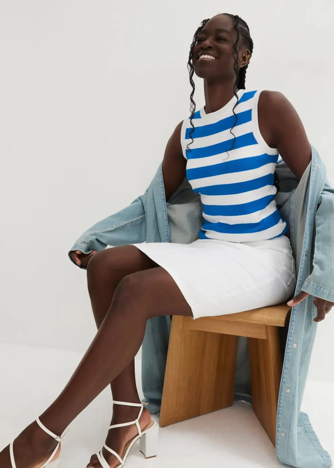 Stretch-Jeansrock|bonprix Online