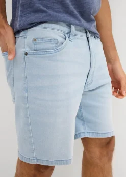 Stretch-Jeans-Shorts, Loose Fit extra weit|bonprix Outlet