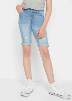 Stretch-Jeans-Shorts Mid Waist|bonprix Outlet