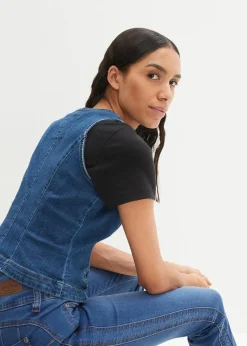 Stretch-Jeansweste|bonprix Outlet