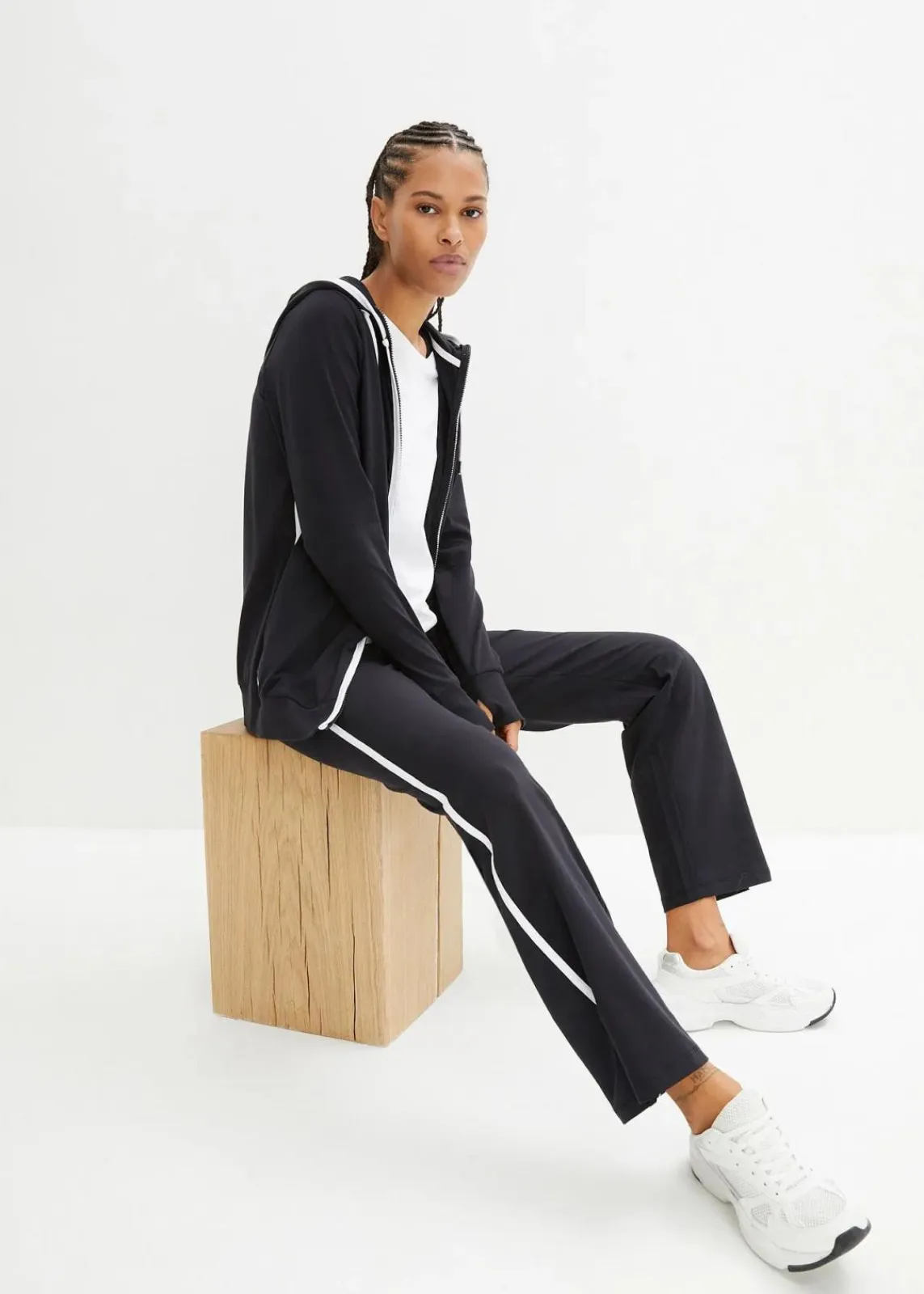 Stretch-Jogginganzug aus Baumwolle (2-tlg.Set)|bonprix Best