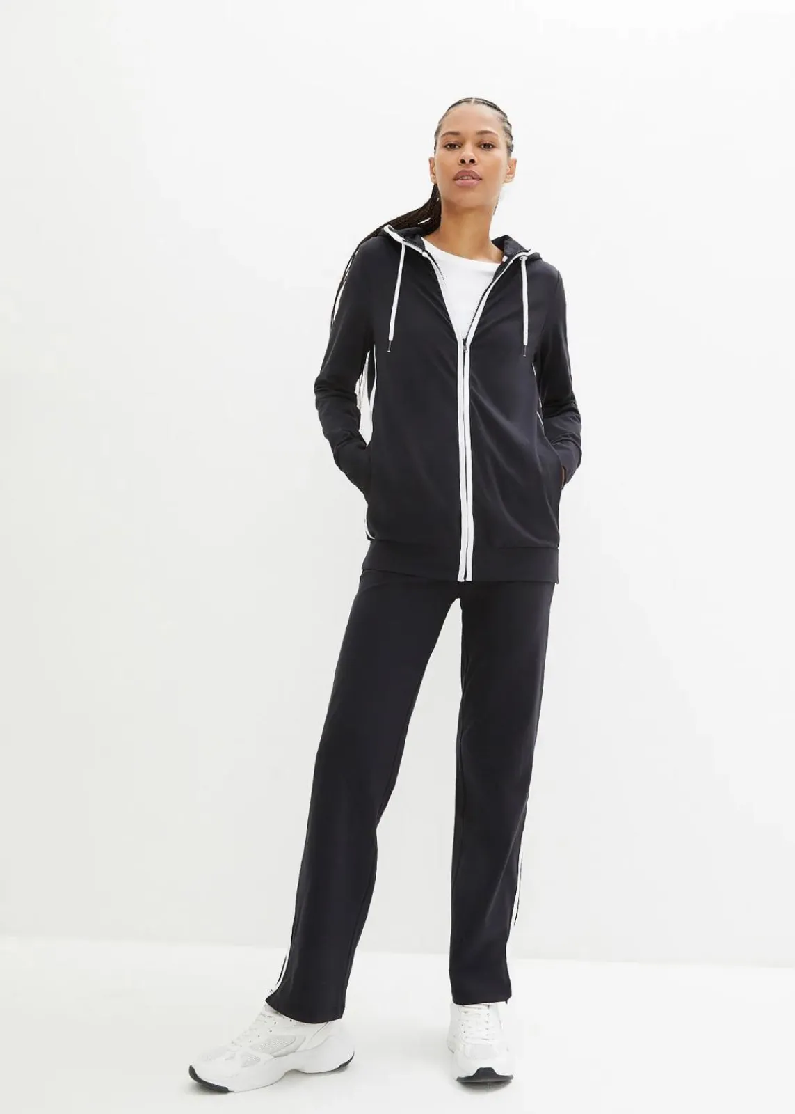 Stretch-Jogginganzug aus Baumwolle (2-tlg.Set)|bonprix Best