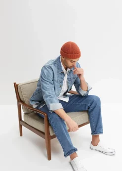 bonprix Große Größen|Hemden|Stretch-Kurzarmhemd, Slim Fit weiß