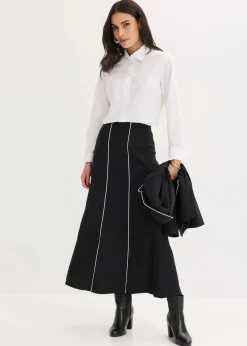 Stretch-Maxirock aus Bengalin|bonprix Hot