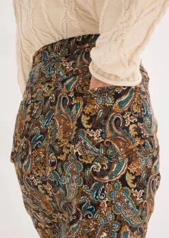 Stretchrock mit Baumwolle|bonprix Outlet