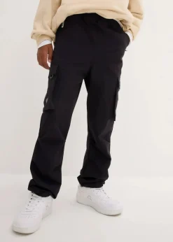 Stretch-Softshell-Cargohose mit Weitenverstellung, wasserabweisend|bonprix Best